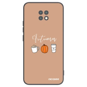 Picasee silikonový černý obal pro Xiaomi Redmi Note 9T - Autumn