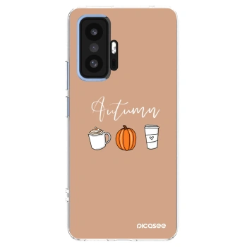 Picasee silikonový průhledný obal pro Xiaomi 11T - Autumn