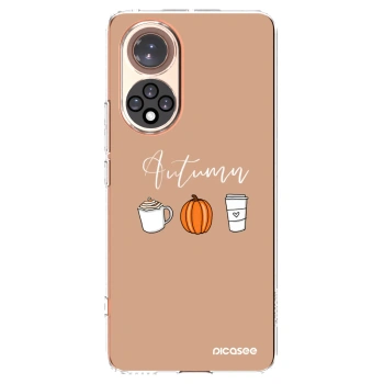 Picasee silikonový průhledný obal pro Honor 50 5G - Autumn