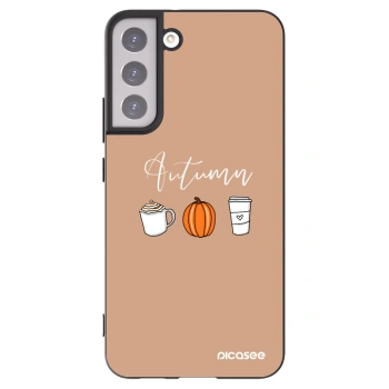 Picasee silikonový černý obal pro Samsung Galaxy S22+ 5G - Autumn