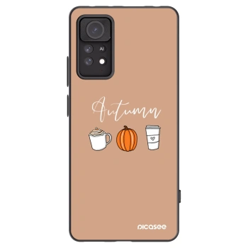 Picasee silikonový černý obal pro Xiaomi Redmi Note 11 Pro - Autumn