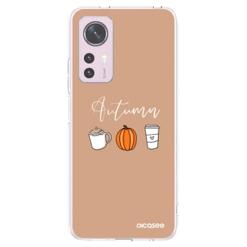 Picasee silikonový průhledný obal pro Xiaomi 12 - Autumn