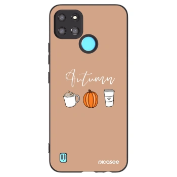 Picasee silikonový černý obal pro Realme C21Y - Autumn