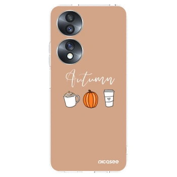 Picasee silikonový průhledný obal pro Honor 70 - Autumn