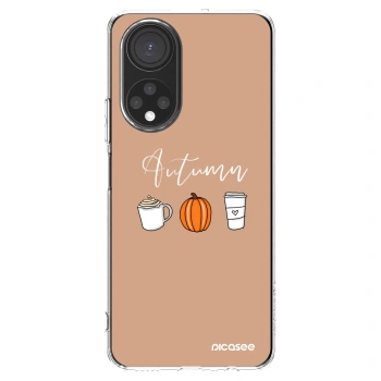 Picasee silikonový průhledný obal pro Honor X7 - Autumn