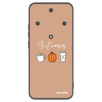 Picasee silikonový černý obal pro Honor Magic5 Lite 5G - Autumn