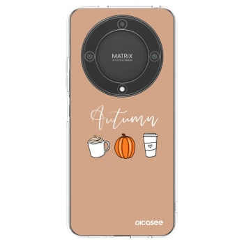 Picasee silikonový průhledný obal pro Honor Magic5 Lite 5G - Autumn