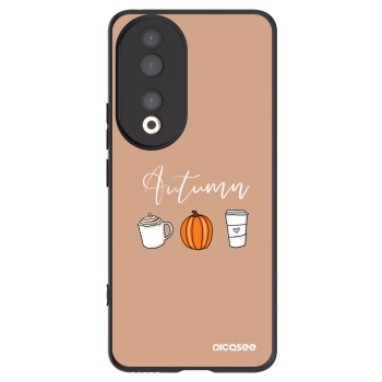 Picasee silikonový černý obal pro Honor 90 5G - Autumn