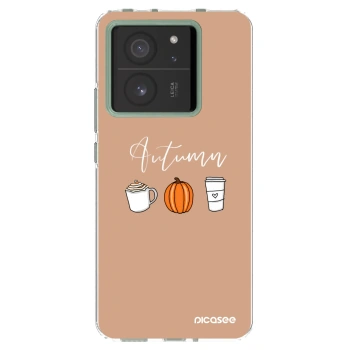 Picasee silikonový průhledný obal pro Xiaomi 13T - Autumn