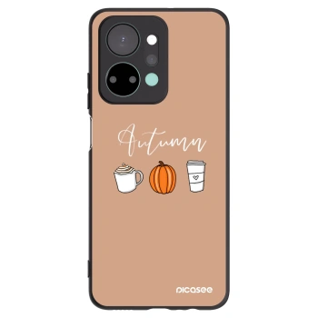 Picasee silikonový černý obal pro Honor X7a - Autumn