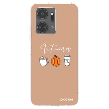 Picasee silikonový průhledný obal pro Honor X7a - Autumn