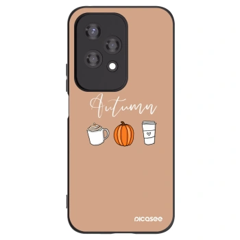 Picasee silikonový černý obal pro Honor 200 Lite - Autumn