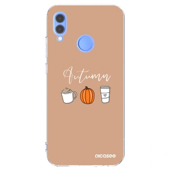 Picasee silikonový průhledný obal pro Honor 10 Lite - Autumn
