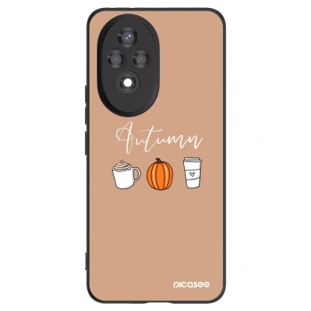 Picasee silikonový černý obal pro Honor 200 Pro 5G - Autumn