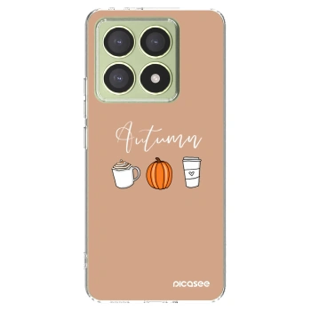 Picasee silikonový průhledný obal pro Xiaomi 14T - Autumn