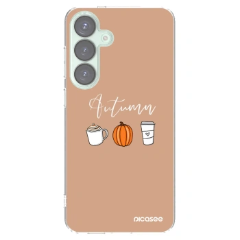 Picasee silikonový průhledný obal pro Samsung Galaxy S25+ 5G - Autumn