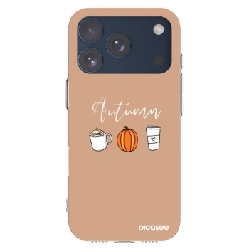 Picasee silikonový průhledný obal pro Apple iPhone 17 Pro - Autumn