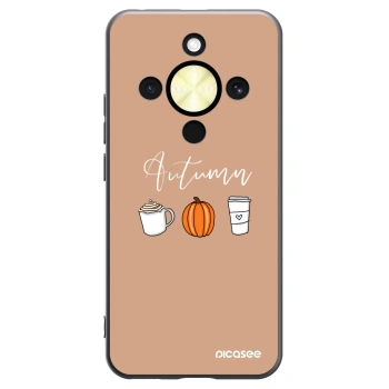 Picasee silikonový černý obal pro Honor Magic8 Lite 5G - Autumn