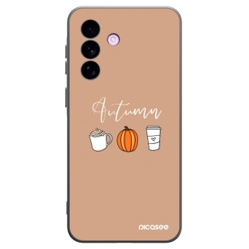 Picasee silikonový černý obal pro Samsung Galaxy A57 5G - Autumn