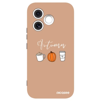 Picasee silikonový černý obal pro Honor 600 Lite - Autumn