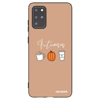 Picasee silikonový černý obal pro Samsung Galaxy S20+ G985F - Autumn