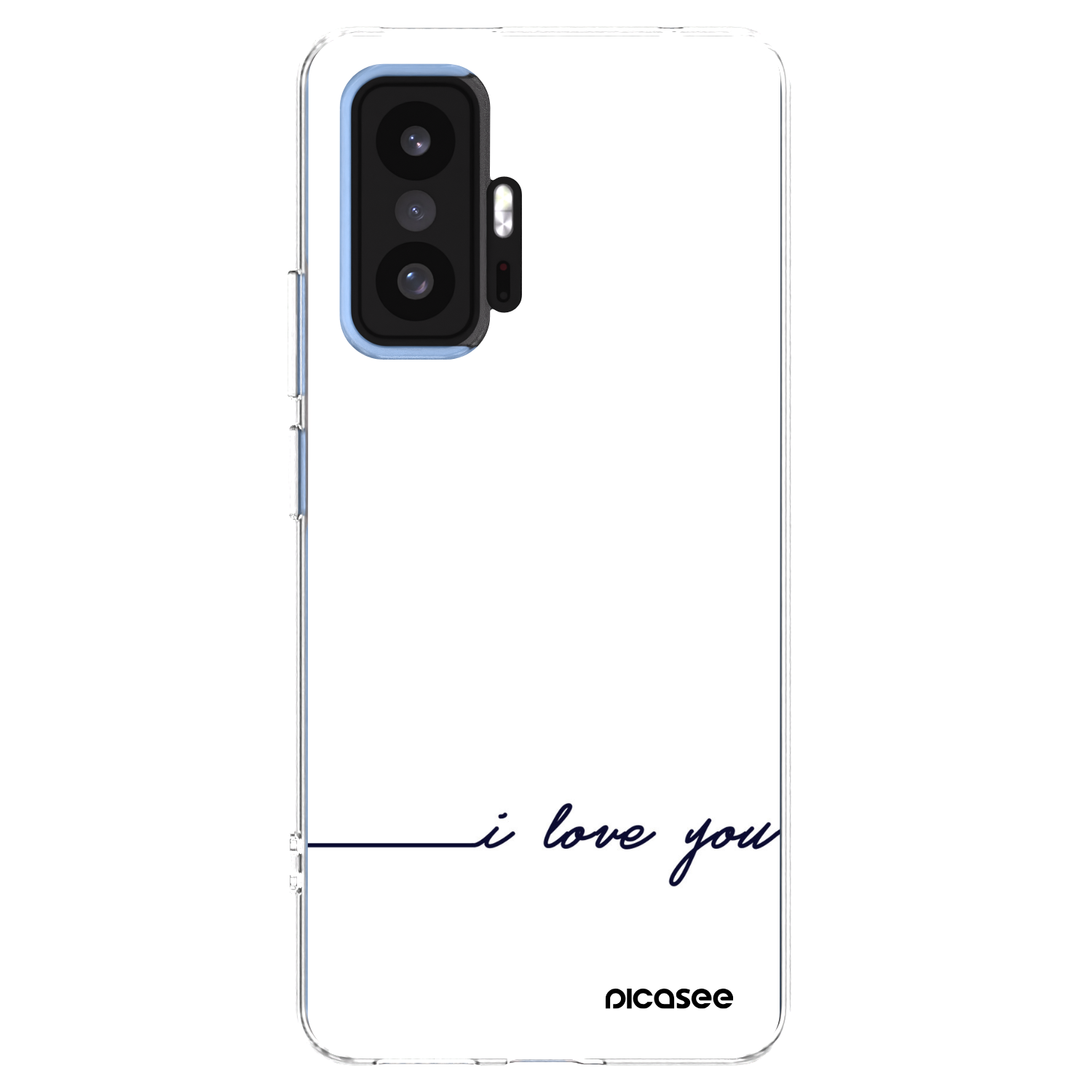 Picasee silikonový průhledný obal pro Xiaomi 11T Pro - Miluji tě