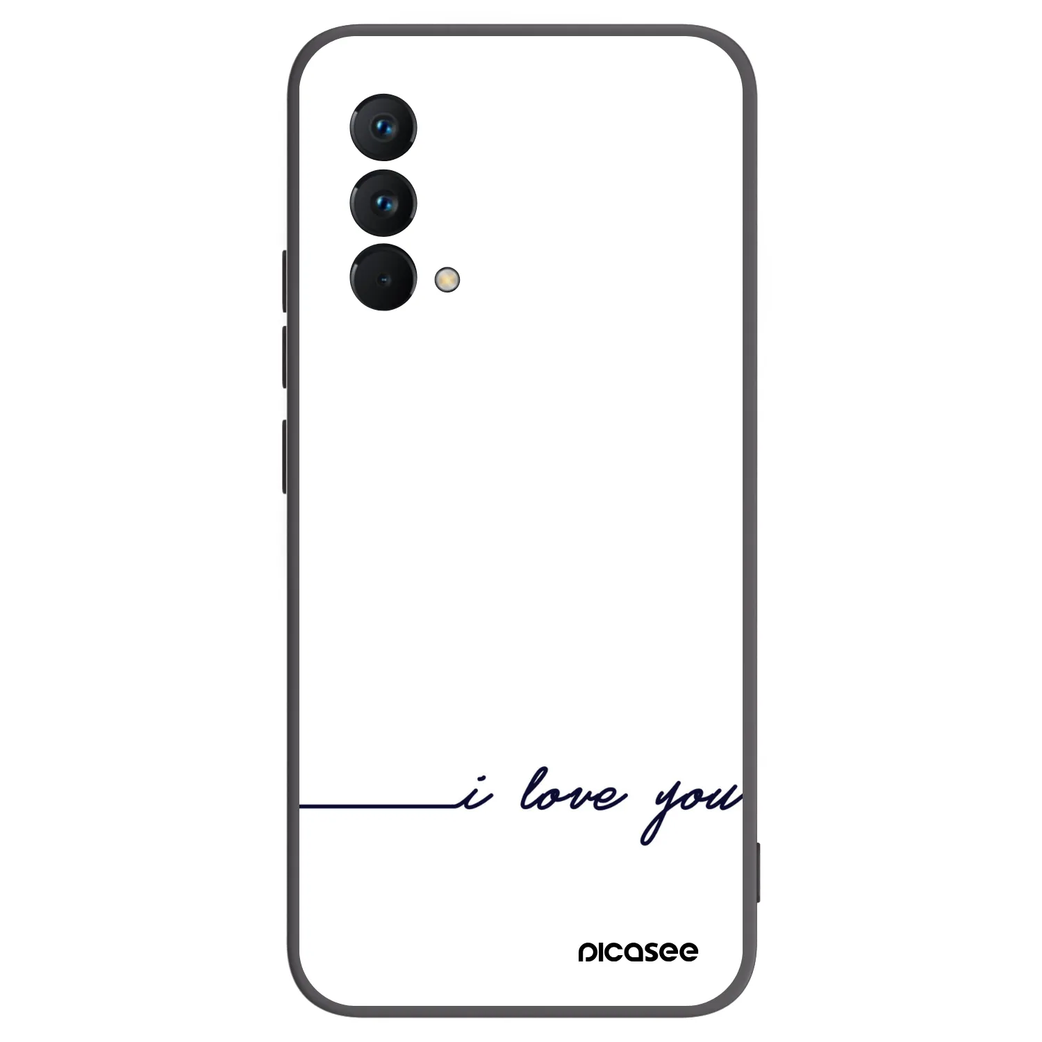 Picasee silikonový černý obal pro Realme GT Master Edition 5G - Miluji tě