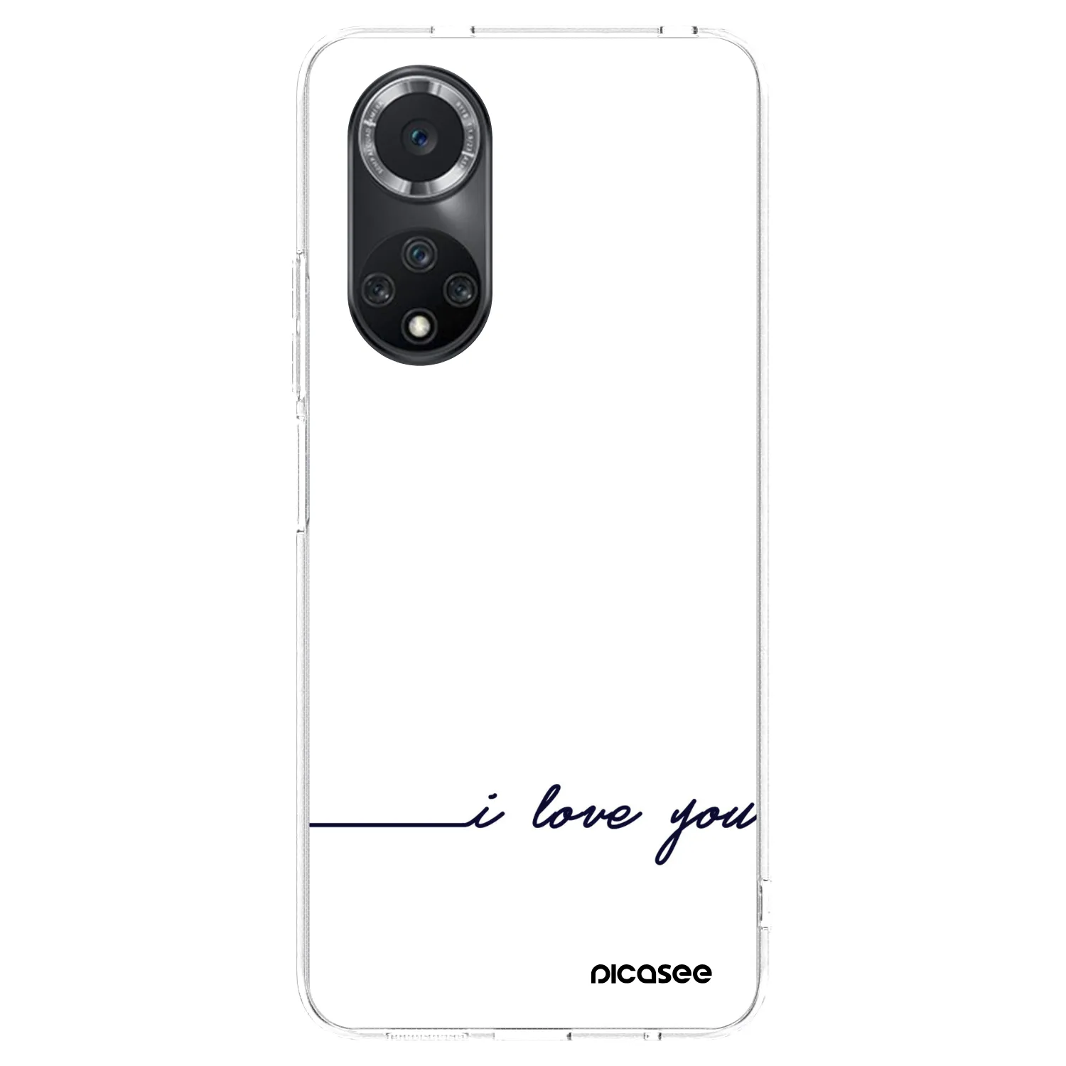 Picasee silikonový průhledný obal pro Huawei Nova 9 SE - Miluji tě