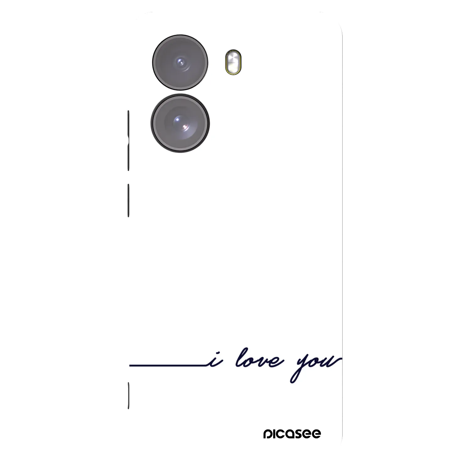 Picasee silikonový černý obal pro Xiaomi Poco X7 - Miluji tě