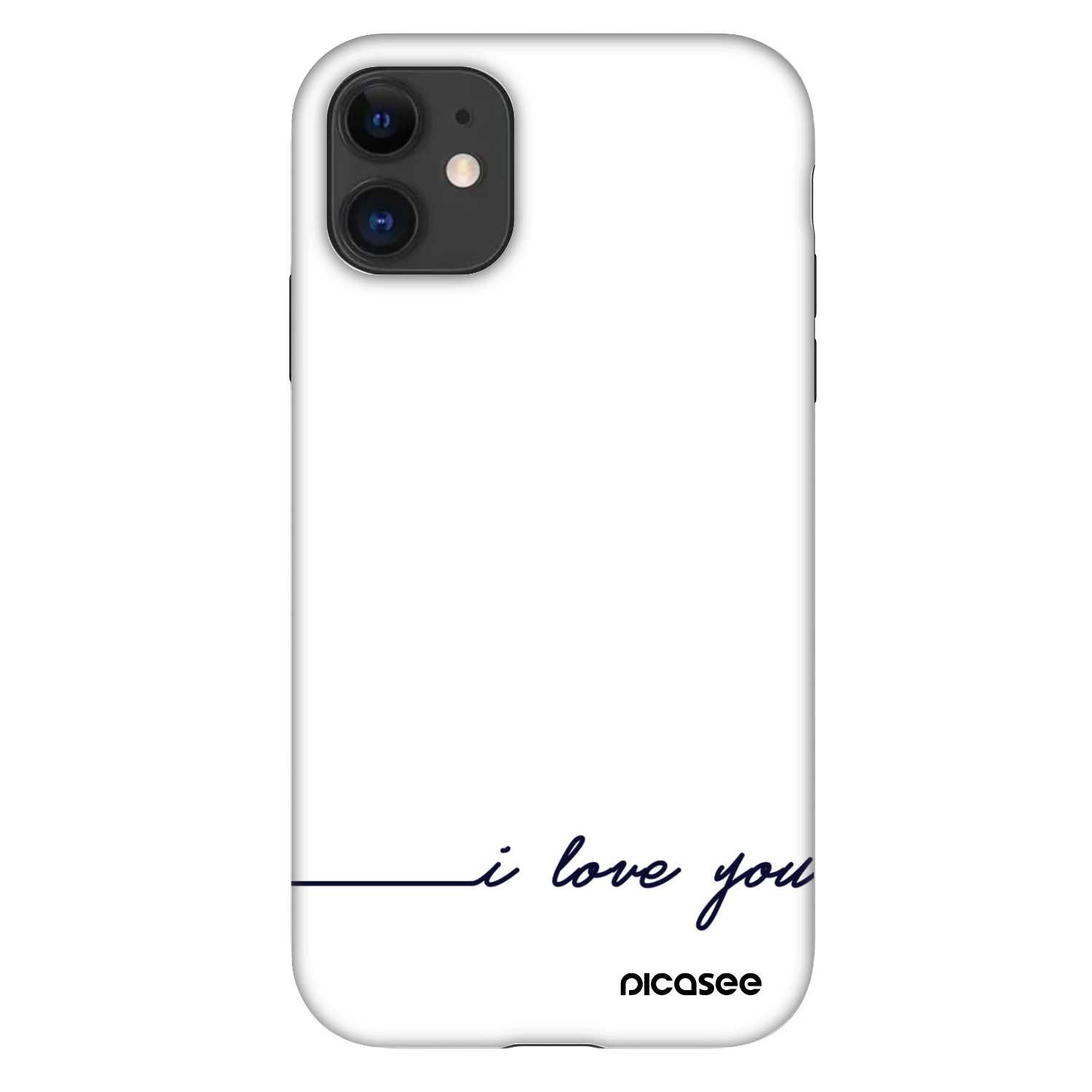 Picasee Fashion Case pro Apple iPhone 11 - Miluji tě
