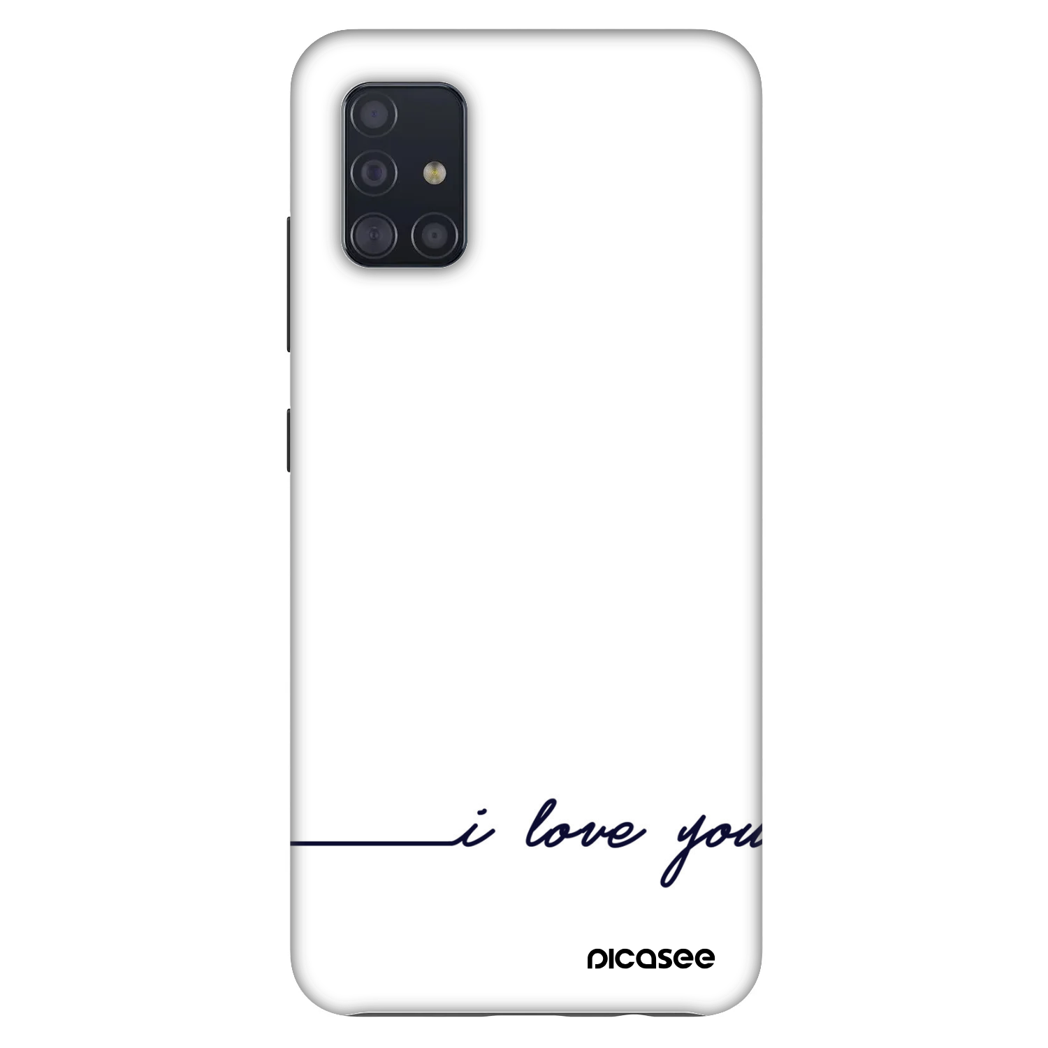 Picasee Fashion Case pro Samsung Galaxy A51 A515F - Miluji tě