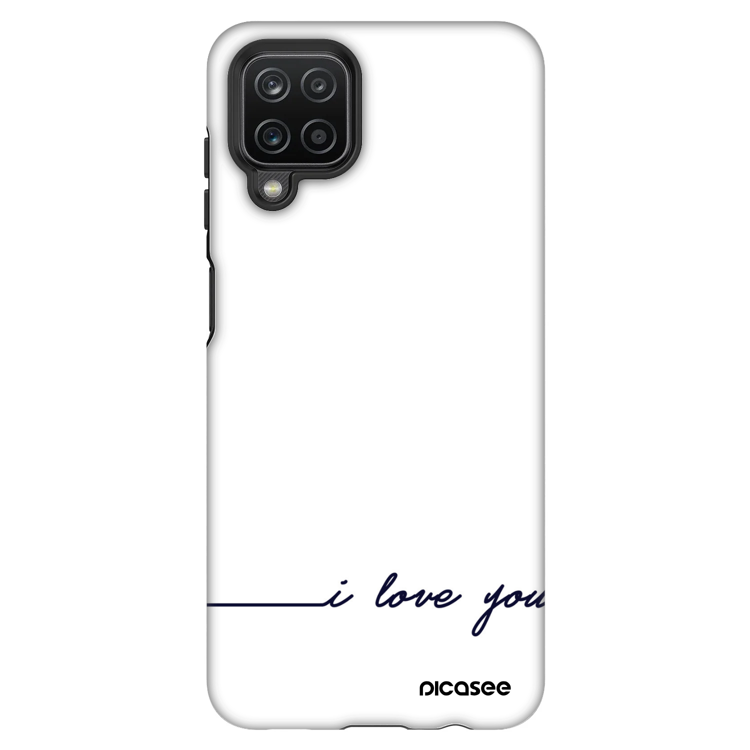 Picasee Fashion Case pro Samsung Galaxy A12 A125F - Miluji tě