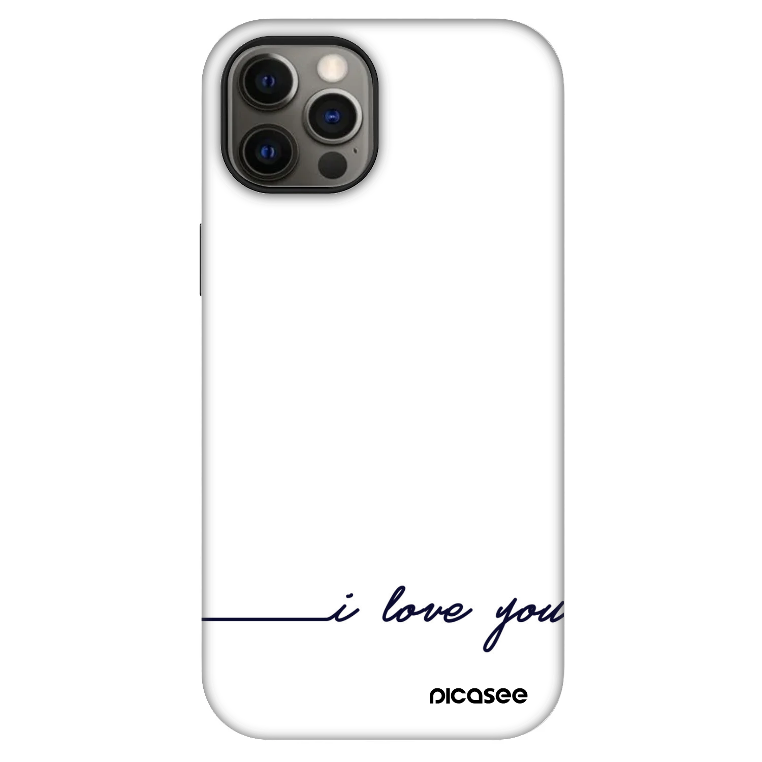 Picasee Fashion Case MagSafe Apple iPhone 12 Pro - Miluji tě