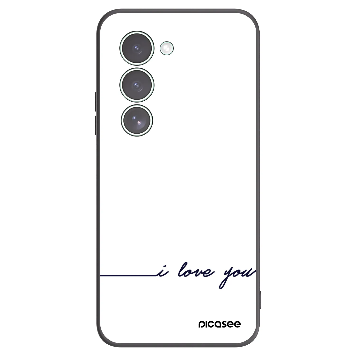 Picasee silikonový černý obal pro Xiaomi Redmi 15 5G - Miluji tě
