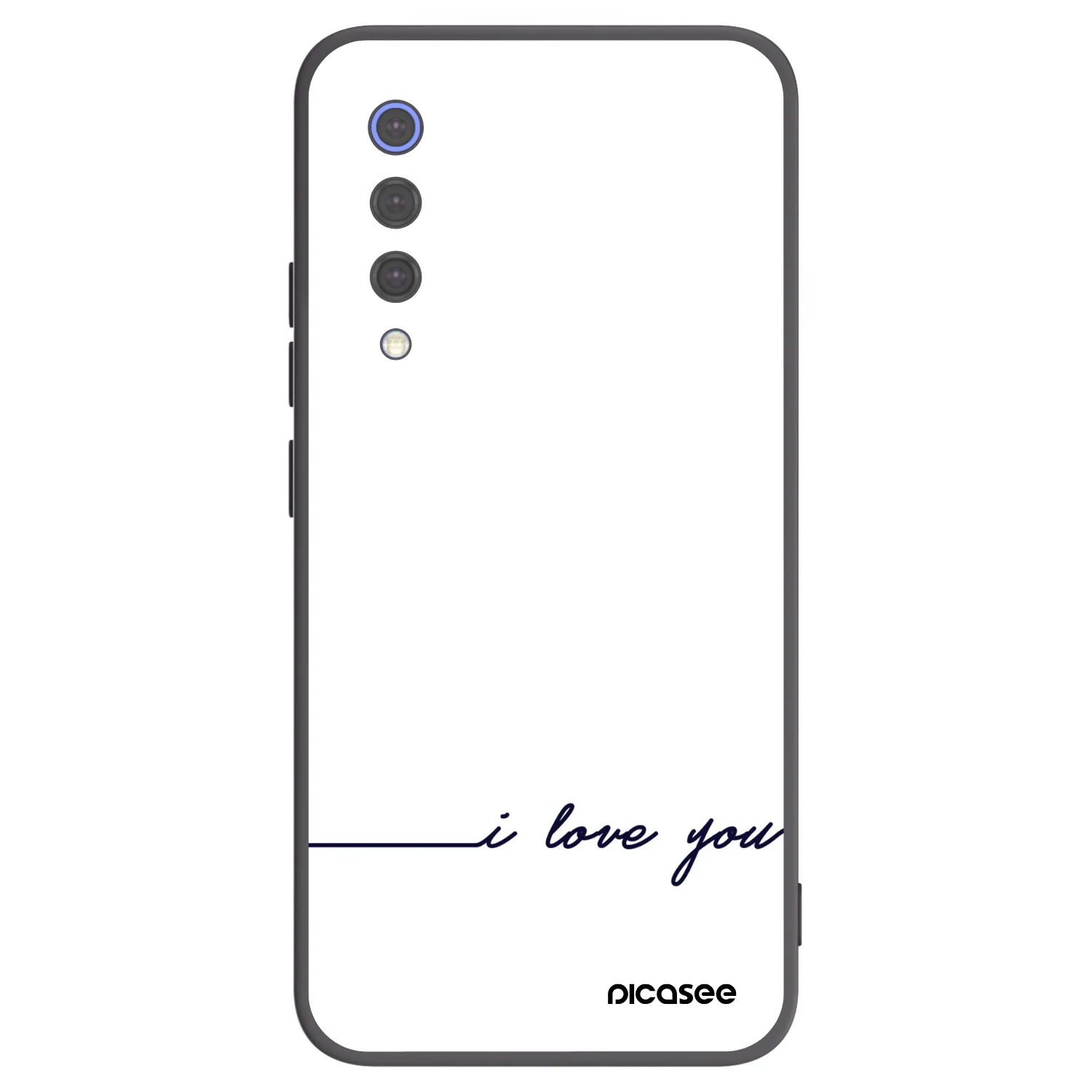 Picasee silikonový černý obal pro Xiaomi Mi 9 SE - Miluji tě