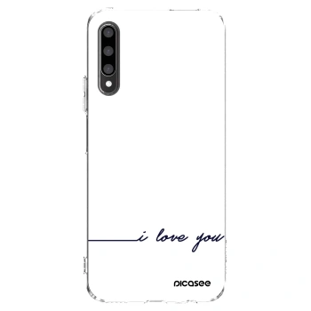 Picasee silikonový průhledný obal pro Honor 9X Pro - Miluji tě