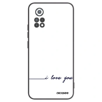 Picasee silikonový černý obal pro Xiaomi Poco X4 Pro 5G - Miluji tě