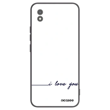 Picasee silikonový černý obal pro Realme C11 (2021) - Miluji tě