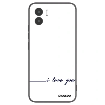 Picasee silikonový černý obal pro Xiaomi Redmi A2 - Miluji tě