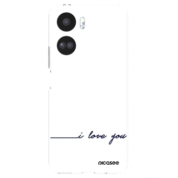 Picasee silikonový průhledný obal pro Honor 90 Lite 5G - Miluji tě
