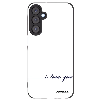Picasee silikonový černý obal pro Samsung Galaxy A25 A256B 5G - Miluji tě