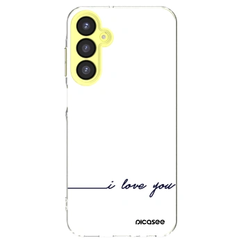Picasee silikonový průhledný obal pro Samsung Galaxy A25 A256B 5G - Miluji tě