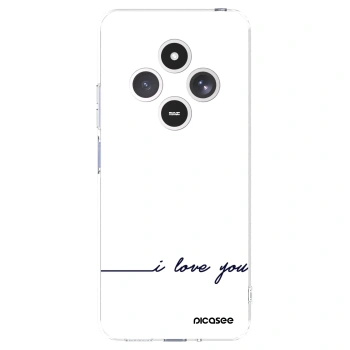 Picasee silikonový průhledný obal pro Xiaomi Redmi 14C - Miluji tě