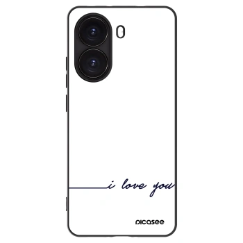 Picasee silikonový černý obal pro Xiaomi Poco X7 Pro 5G - Miluji tě
