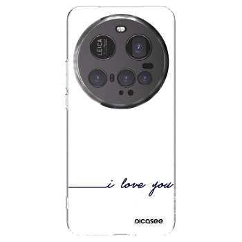 Picasee silikonový průhledný obal pro Xiaomi 15 Ultra - Miluji tě