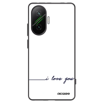 Picasee silikonový černý obal pro Xiaomi Poco F7 Pro 5G - Miluji tě