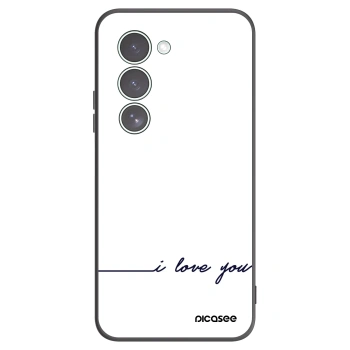 Picasee silikonový černý obal pro Xiaomi Redmi 15 5G - Miluji tě