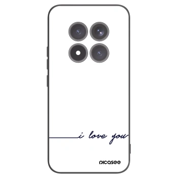 Picasee silikonový černý obal pro Xiaomi Redmi Note 15 Pro+ - Miluji tě