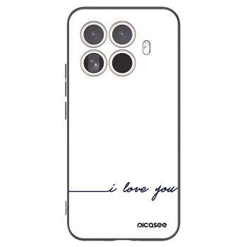 Picasee silikonový černý obal pro Xiaomi 15T Pro - Miluji tě