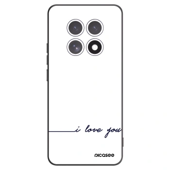 Picasee silikonový černý obal pro Xiaomi Redmi Note 15 - Miluji tě